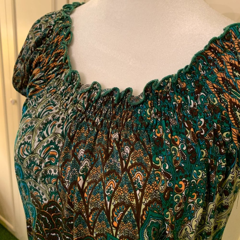 Blouse, Carol Rose, Size Large - Picture 3 of 6